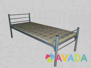 Двухъярусные кровати с металлическими спинками различной конфигурации Ryazan'