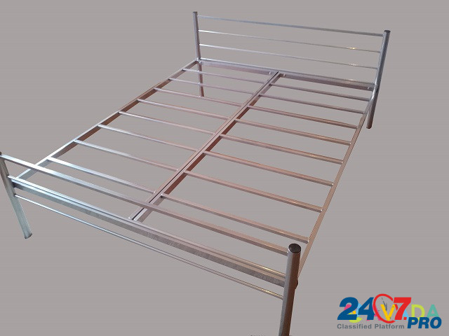 Двухъярусные кровати с металлическими спинками различной конфигурации Рязань - изображение 5