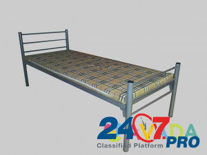 Двухъярусные кровати с металлическими спинками различной конфигурации Рязань - изображение 3