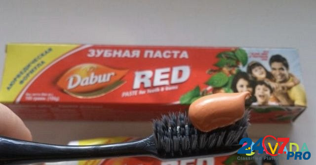 Натуральная зубная паста Red “Dabur” Anapa - photo 2