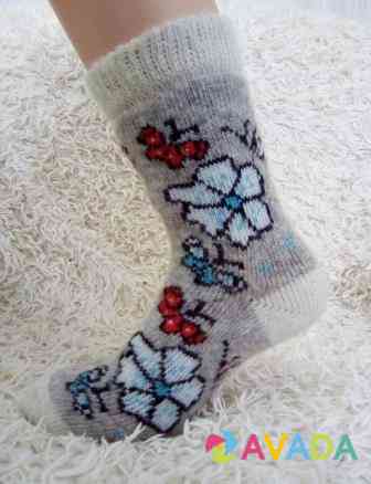 Шерстяные носки и рукавицы оптом от производителя. Povorino