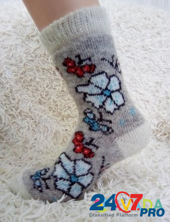 Шерстяные носки и рукавицы оптом от производителя. Povorino - photo 5