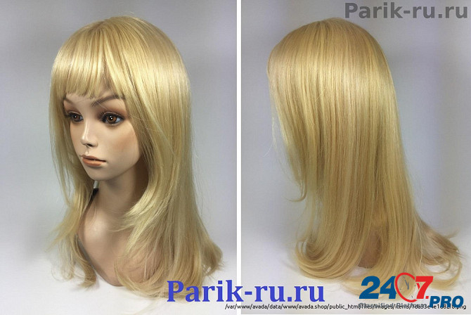 Wigs from natural hair. Delivery in Russia Moscow - photo 1