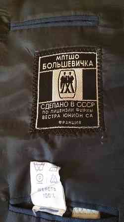 Мужской классический черный костюм, шелк, р-р 48. САМОВЫВОЗ Москва