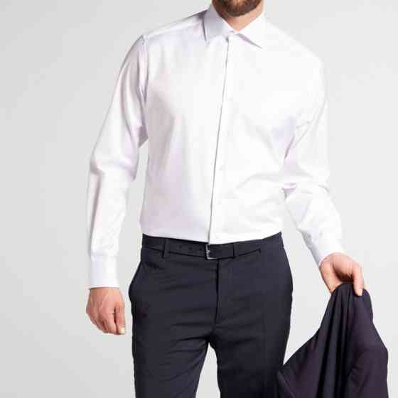 Продам мужские рубашки белые размеры по воротничку 42 - 16/1, 43 - 17 eterna excellent Германия Новосибирск