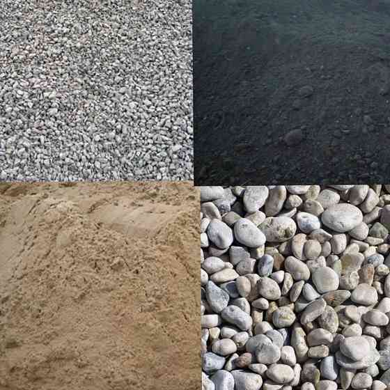 Песок, щебень, пгс, Доставка Krasnoyarsk