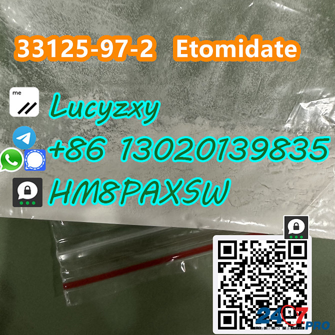 33125-97-2 Etomidate What app/Signal/telegram：+86 13020139835 Caxito - photo 1