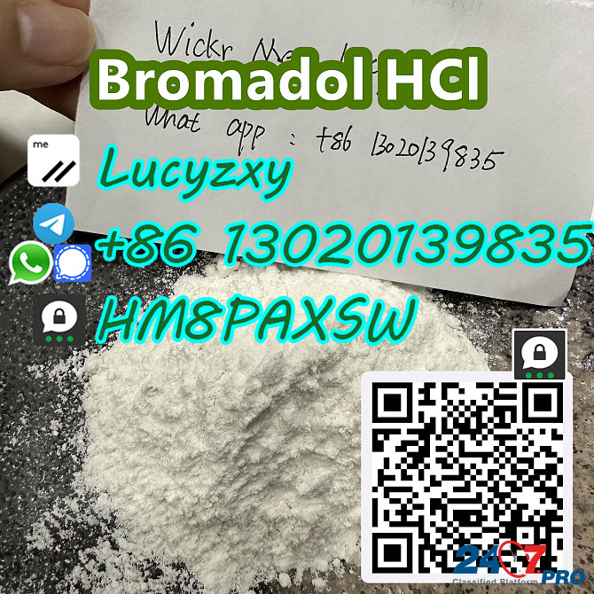 High Purity CAS: 77239-98-6 Bromadol HCl Whatpp/WeChat/Telegraph:+8613020139835 Caxito - photo 1