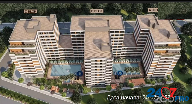 Новинка! Комплекс который будет построен в районе в Мерсине. Район Эрдемли/Томюк в 2025 году. Цены - пока минимальные Sankt-Peterburg - photo 1