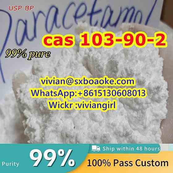 CAS 103-90-2 Paracetamol 4-Acetamidophenol in Stock Брисбен