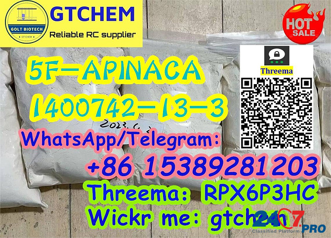Noids 5F-CUMYL-PINACA, SGT-25 CAS:1400742-16-6 895152-66-6 ur-144 High quality High purity Wickr me: gtchem Freeport - photo 1