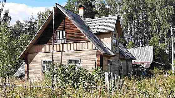 Добротный крепкий дом на участке 1 гектар рядом с озером Pskov