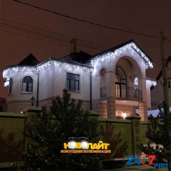 Новогодняя иллюминация для вашего дома Ростов-на-Дону - изображение 1