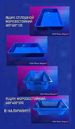 Ящик пластиковый пищевой морозостойкий с перфорацией и без. Vladivostok