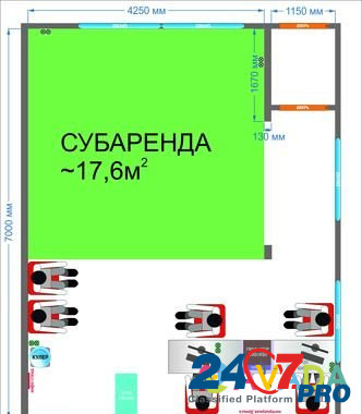 Торговое помещение, 17.6 м² Екатеринбург - изображение 2