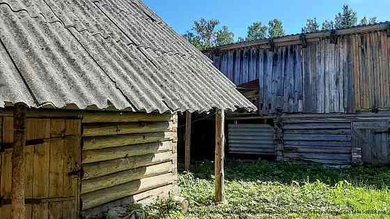 Кирпичный дом с хоз-вом и баней рядом с речкой, 50 соток земли Opochka