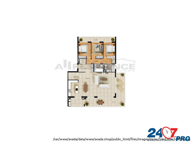 Премиум квартира с 3 спальнями с частной террасой на крыше Фару - изображение 8