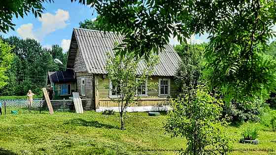 Крепкий домик с хорошей баней на хуторке под Псковом Псков