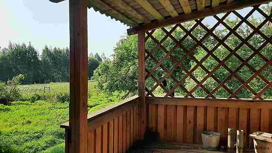 Добротный дом с хоз-вом и баней на хуторе под Псковскими Печорами Pskov
