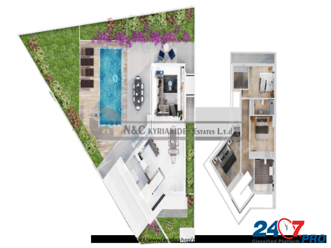 Элитные трехкомнатные дома на продажу в Ливадии, Ларнака Ларнака - изображение 6