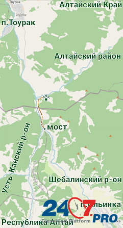 Территория (уклон) в Горном Алтае под комплекс по пантолечению с горнолыжкой у речки Belokurikha - photo 11