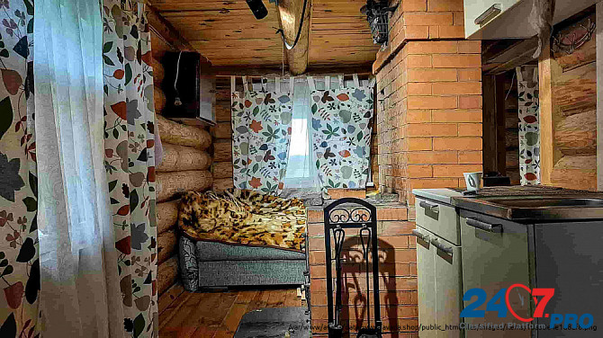 Добротный дом с баней на живописной окраине деревни у реки Псков - изображение 7