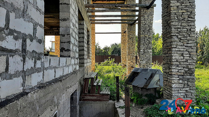 Блочный коттедж 350 кв.м. с участком 23 сотки без отделки рядом с Псковским озером Pskov - photo 1