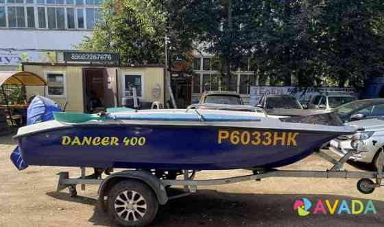 Лодка dancer 400 + мотор suzuki 30 л.с. + прицеп Borowitschi
