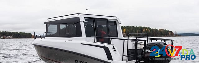 Алюминиевый катер Falcon 7 Cabin для рыбалки Петрозаводск - изображение 1