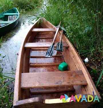 Деревянная лодка Toropets