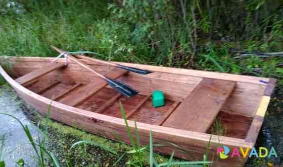 Деревянная лодка Toropets