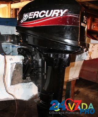 Мотор Mercury 15м Вологда - изображение 1