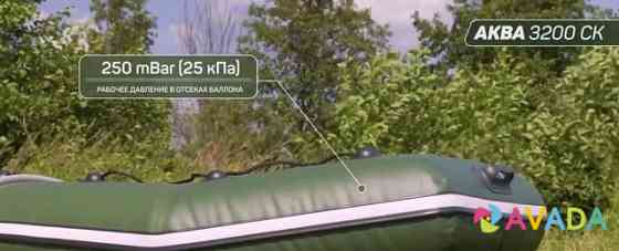 Моторная надувная лодка Аква 3200 ск Ufa