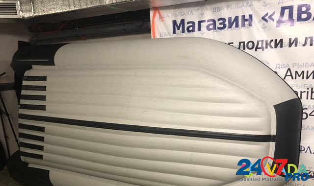 Лодка Ривьера 3600 Килевое надувное дно Kazan' - photo 3