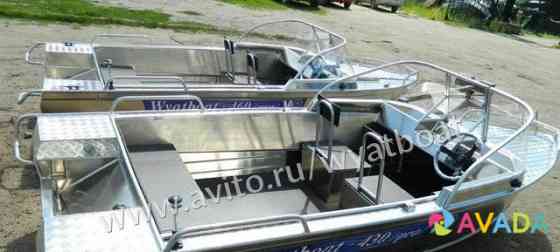 Новая алюминиевая моторная лодка Wyatboat 430 Pro Москва