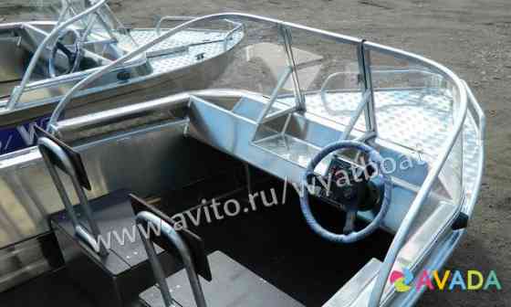 Новая алюминиевая моторная лодка Wyatboat 430 Pro Moscow