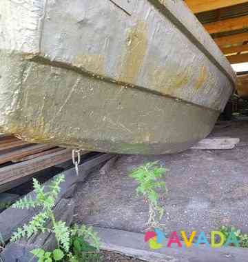 Деревянная лодка Абаза