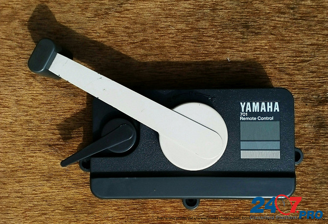 Машинка/контроллер/пульт ДУ газ-реверс Yamaha (Ямаха) 701 для лодочного мотора + тросы Белово - изображение 1