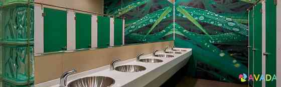Фурнитура нержавеющая сантехническая для туалетных кабинок и сантехнических перегородок, сталь AISI Moscow