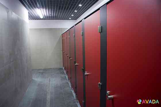 Фурнитура нержавеющая сантехническая для туалетных кабинок и сантехнических перегородок, сталь AISI Moscow