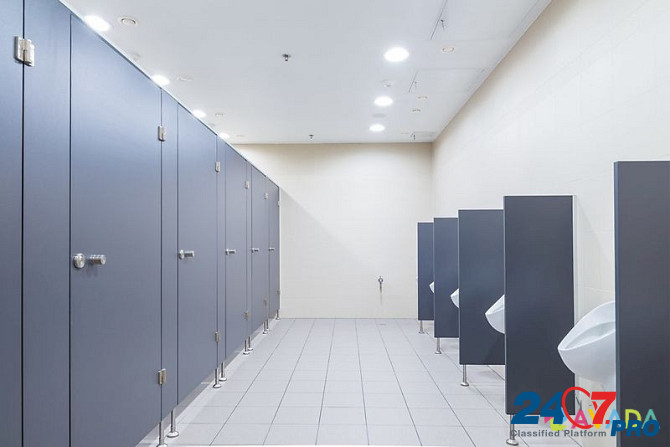 Фурнитура нержавеющая сантехническая для туалетных кабинок и сантехнических перегородок, сталь AISI Москва - изображение 8