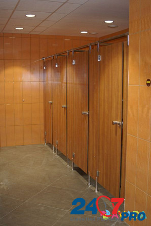 Фурнитура нержавеющая сантехническая для туалетных кабинок и сантехнических перегородок, сталь AISI Moscow - photo 4