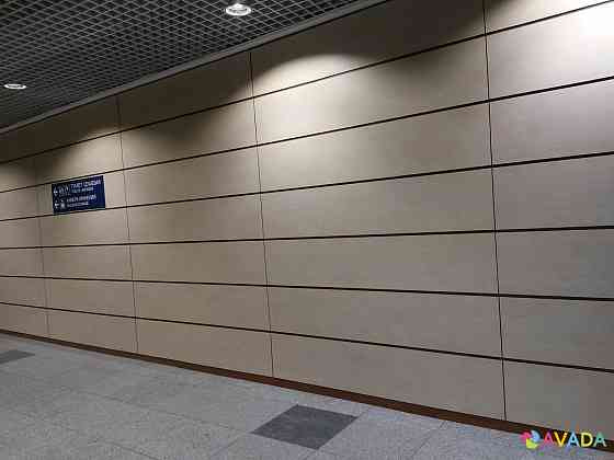 Декоративные конструкционные панели HPL и слоистый пластик HPL компакт для стен интерьеров КМ1 Moscow