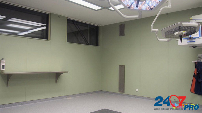 Медицинские панели HPL для стен чистых помещений и оперблоков, отделки стен больниц и клиник. КМ1 Москва - изображение 3