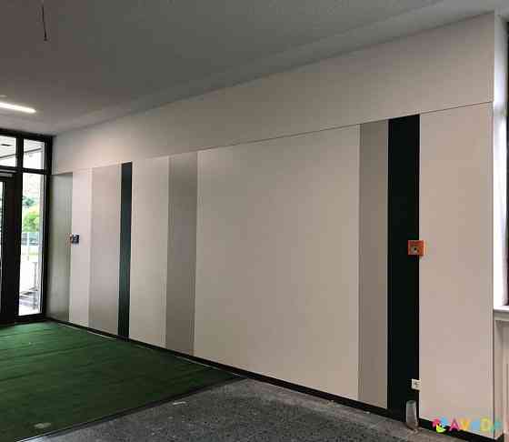Панели HPL, конструкционный компакт пластик для стен, листовой трудногорючий для интерьеров КМ1 Moscow