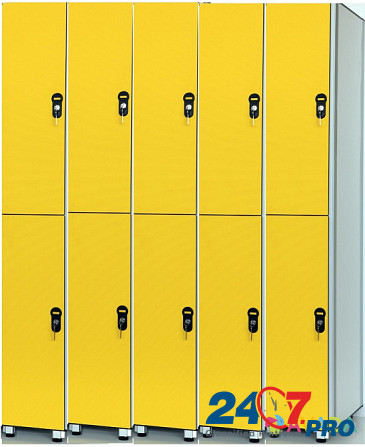 Шкафчики локеры для персонала медицинских учреждений HPL, шкафы HPL для спортивных раздевалок Moscow - photo 6