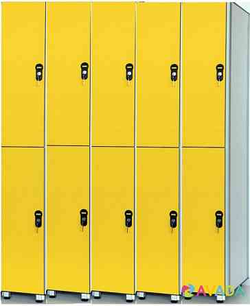 Шкафы шкафчики из пластика HPL для отелей, персонала, спортивных раздевалок, бассейнов, гольф-клубов Moscow