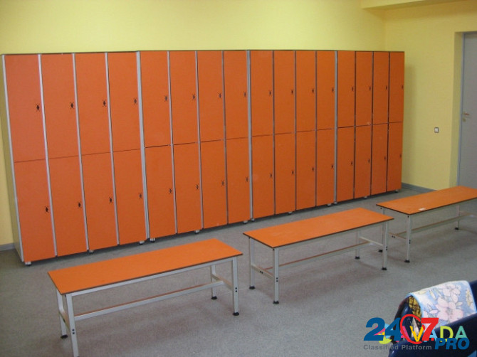 Шкафы шкафчики из пластика HPL для отелей, персонала, спортивных раздевалок, бассейнов, гольф-клубов Moscow - photo 5