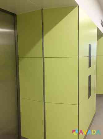 Конструкционный декоративный пластик ДБСП стеновой для интерьеров, дизайн HPL панели для стен КМ1 Moscow