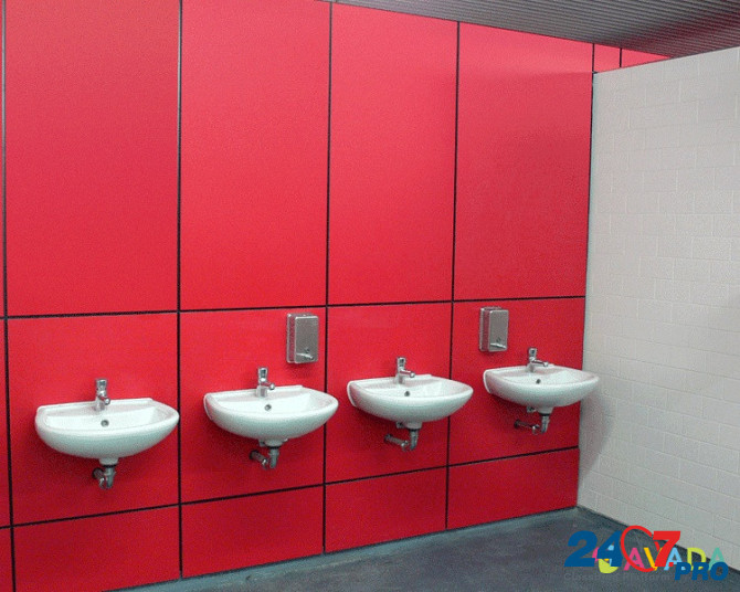 Конструкционный декоративный пластик ДБСП стеновой для интерьеров, дизайн HPL панели для стен КМ1 Moscow - photo 8